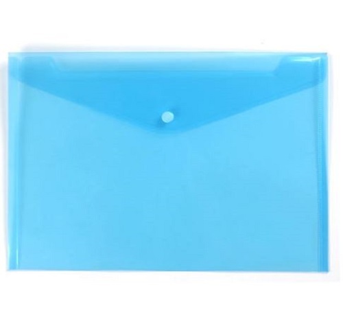 BM ARTI GRAF Document Holder With Elastic Back - 5cm Capacity Glossy Plastic Folder (24x35x5cm)