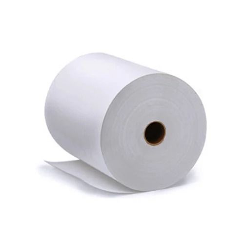 White Eco Friendly And Disposable Plain Toilet Paper Rolls For Bathroom Purpose 