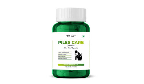 Herbal Piles Care Capsules - 100% Natural Ayurvedic Formula | Reduce Inflammation, Pain Relief, Speed Up Healing