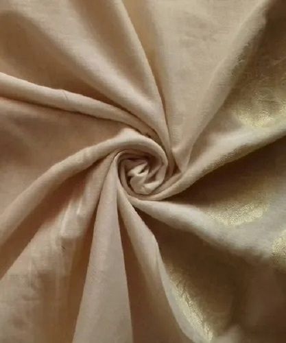 Plain Cotton Silk Fabric