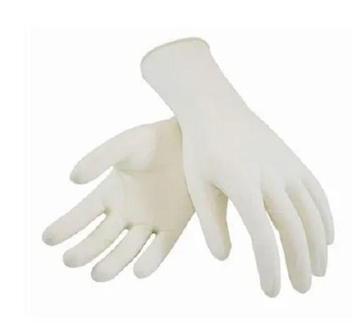Premium Quality And Lightweight Full Finger Plain Disposable Latex Gloves