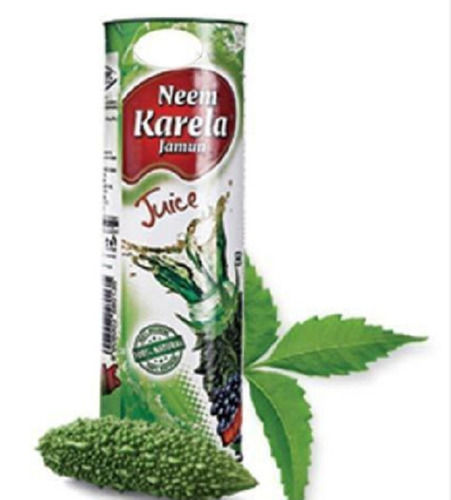 Premium Quality Liquid Healthy Neem Karela Jamun Juice For Skin Care 