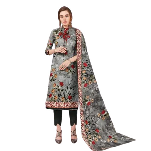 Multi Color Printed Cotton Suit