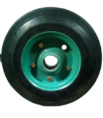 Rubber solid wheel