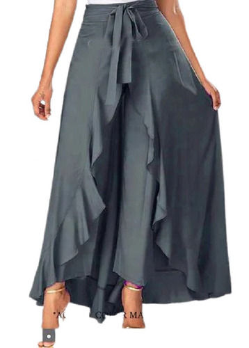 Ruffle Palazzo Pant