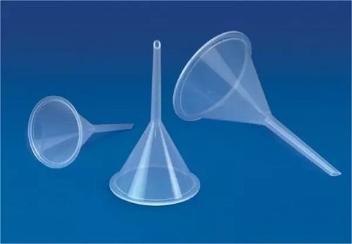 Transparent Plastic Analytical Funnel For Laboratory