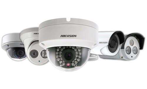 White Waterproof Hikvision Cctv Camera For Indoor Use And Outdoor Use