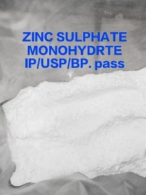 Zinc Sulphate Monohydrate Ip/Bp/Usp Powder Application: Industrial