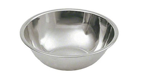 7 Inches And 4 Mm Thick Chrome Finish Stainless Steel Bowl