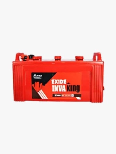 12 वोल्ट फ्लैट ट्यूबलर और एसिड लीड इन्वर्टर बैटरी वजन: 42.5 किलोग्राम (किलो)