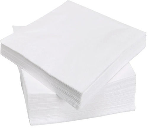 12X12 Inches Square Lightweight Disposable Plain Soft Paper Napkin Application: Hotel