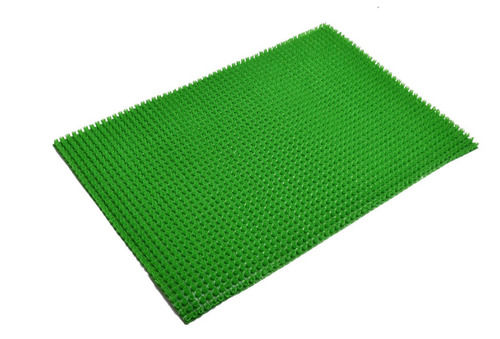 24x15 Inches Rectangular Ant Slip Plain PVC Door Mat 