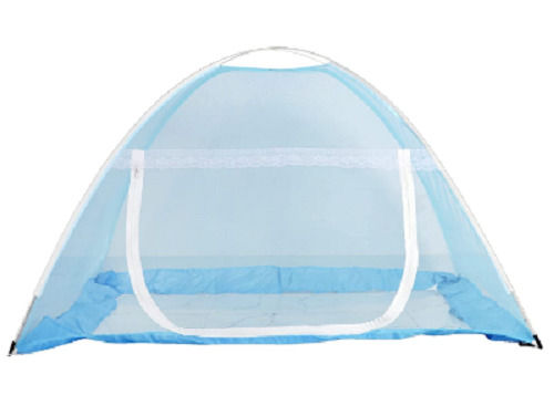 Blue 3X2.5 Feet And 600 Gram Polyester Mosquito Net For Baby