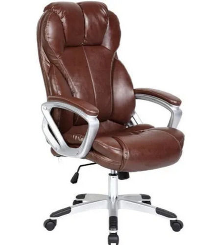 Machine Made 4X1.5 Foot Adjustable Waterproof Leatherette Boss Office Chair