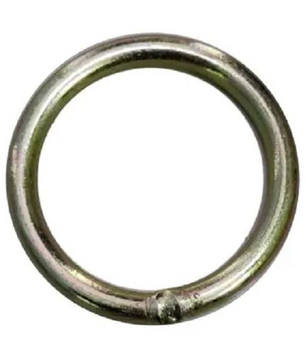 Silver 5 Inch Round Galvanized Iron Ring For Industrial Purpose