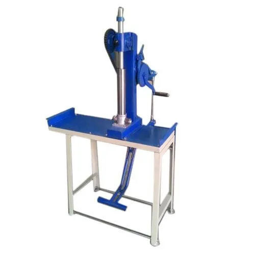 Silver And Blue 50 Hertz 1 Hp Paint Coated Mild Steel Manual Agarbatti Making Machine