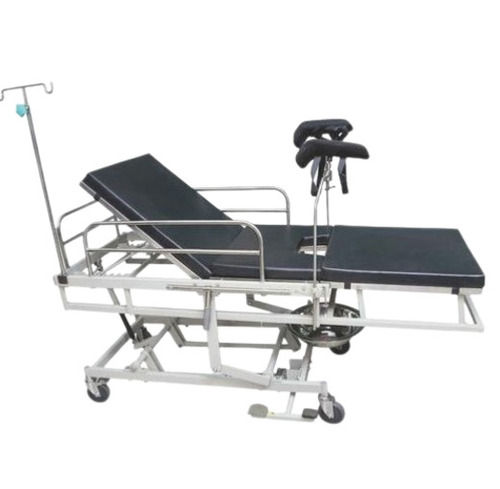 6X3 Feet Backrest Stainless Steel Obstetric Bed For Hospital Use  Design: Frame