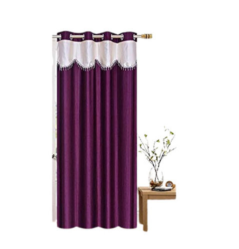 7x3 Foot And 180 Gsm Plain Dyed Polyester Door Curtain