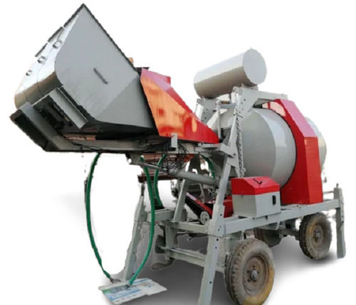 Automatic Highly Efficient Hydraulic Pressure Mild Steel Concrete Mixer Capacity: 480 Liter/Day