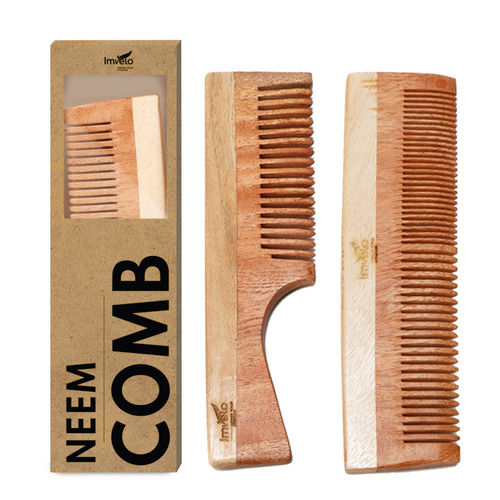 Neem Wood Comb For Hair Growth For Professional Usage