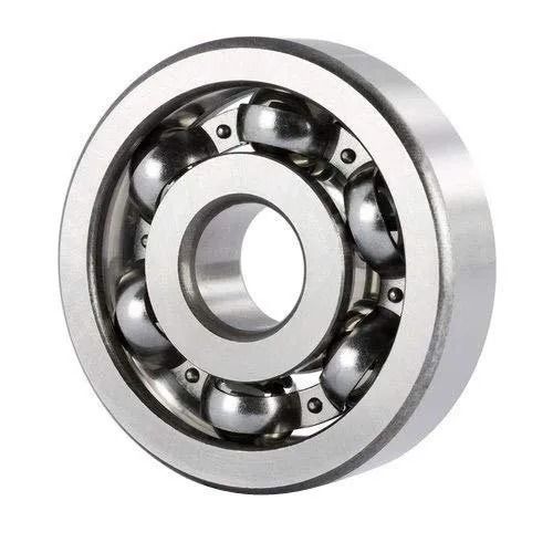 10.3 Mm Thick Single Row Powder Coated Round Mild Steel Roller Bearing Deep Groove