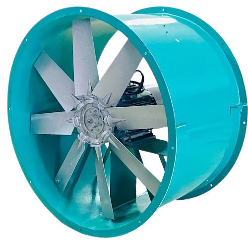 2.5 Feet Round Color Coated Aluminum Ventilation Fan For Industrial Use