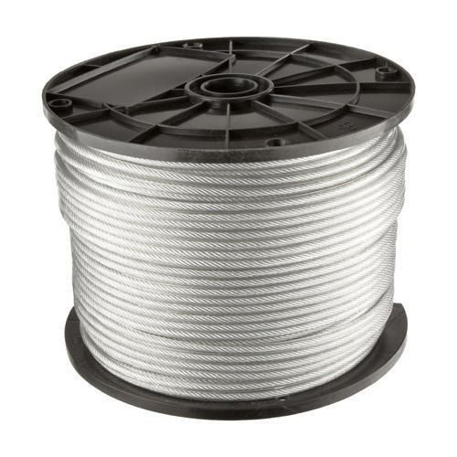 Silver 20 Milimeters 45 Megapascals Stainless Steel Wire Rope For Construction Use