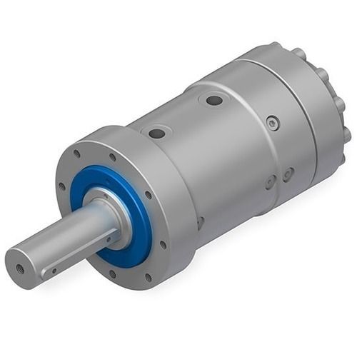 Gray 210 Kgf/Cm3 Round Shaped Stainless Steel Hydraulic Rotary Cylinders