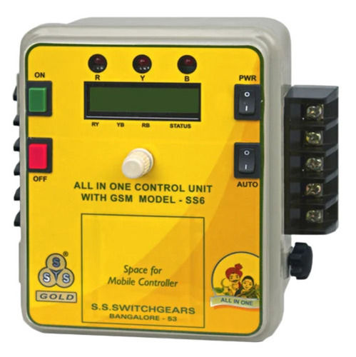 Yellow 240 Voltage 50 Hertz Ip55 15 Inches Single Phase Preventer For Industrial Use