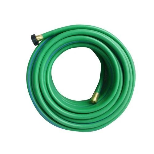 Green 3 Mm Thick Round Flexible Watering Gardens Pvc Garden Pipe