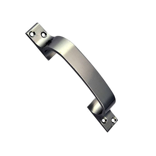 Silver 5 Inch Polished Finish Mild Steel Door Handle 