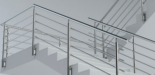 Easily Assembled 6X3 Foot Polished Corrosion Resistant Stainless Steel Railing