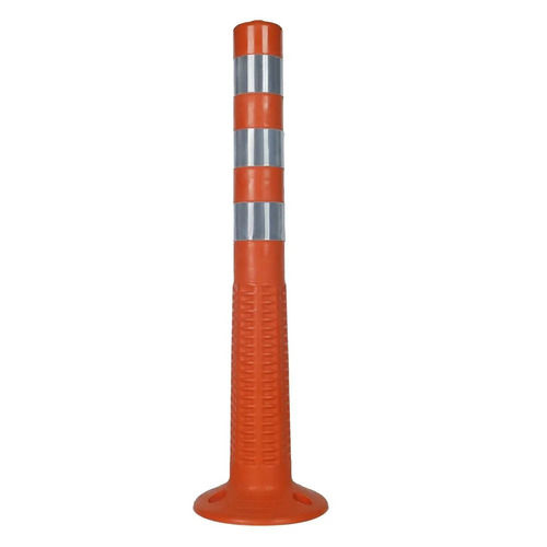 720x145 Mm 1.4 Kilogram Round Plastic Spring Post For Road Safety