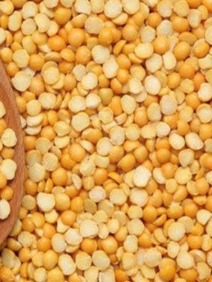 Yellow Dried And Cleaned Unpolished Organic Splited Chana Dal