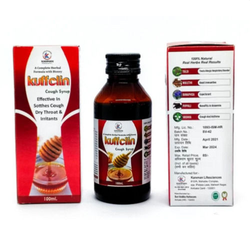 Honey Cough Syrup, Packaging Size 100 Ml General Medicines