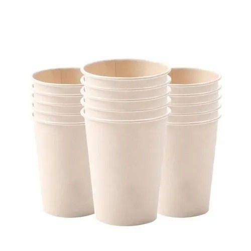 Machine Made Disposable Plain White Paper Cups