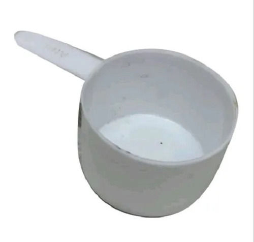 White Plastic Spoon