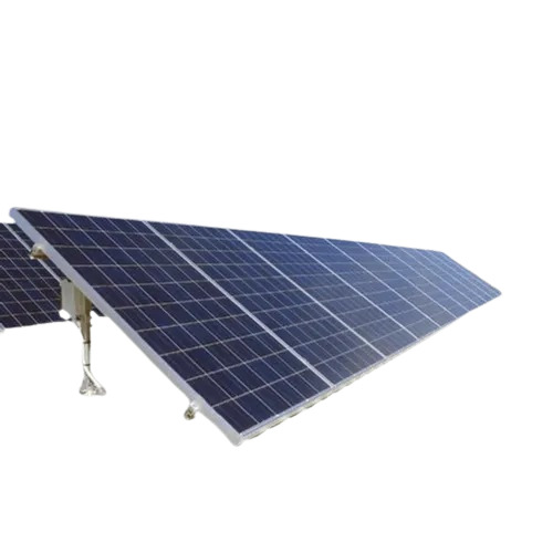 Polycrystalline Silicon Solar Rooftop Panel - 225 Watt 24V Nominal Voltage 16.9% Efficiency Aluminium Frame 4.56 Amp Short Circuit Current 65 Cells Blue Color