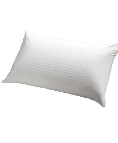 White Premium Quality Plain Dyed Rectangular Woven Fibre Pillow 