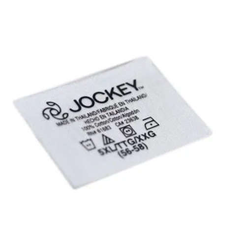 Rectangular Printed Cotton Heat Transfer Stickers For Garments Use