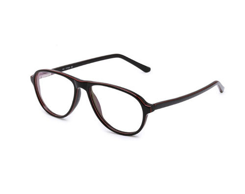 Unisex Color Coated Plastic Frame Spectacles