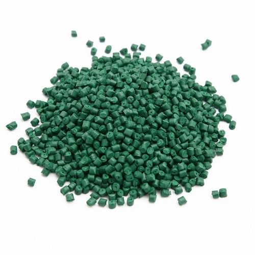 Green 1.45 Gram Per Cubic Centimeter Impact Resistance And Recyclable Plastic Granule