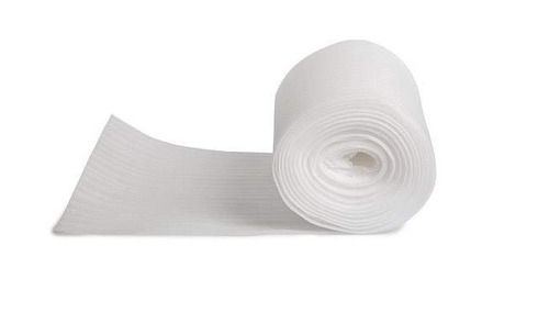 White 10 Meter Long And 8 Mm Thick Waterproof Plain Epe Foam Roll