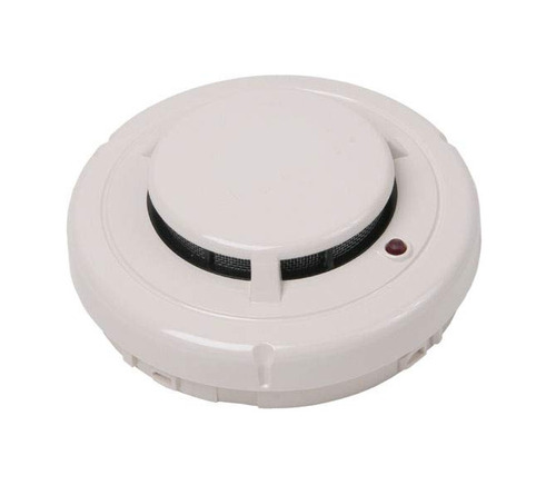 औद्योगिक और कार्यालय के लिए सफेद 30 वोल्ट का गोल प्लास्टिक स्मोक डिटेक्टर