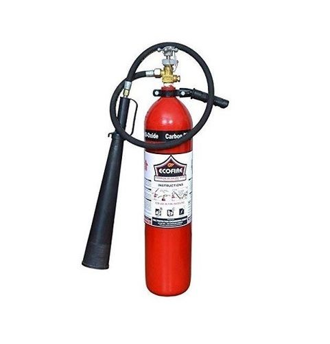 Red 4.5 Kg Weight Mild Steel Co2 Fire Extinguisher For Office And School