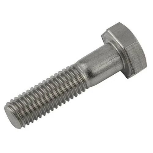 Silver 4 Inch Hexagon Corrosion Resistance Galvanized Metal Bolt 