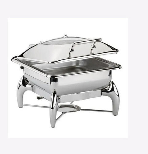 5 Kg/Hr Stainless Steel Manual Chafing Dish For Hotel And Restaurant  Dimension(L*W*H): D Inch (In)