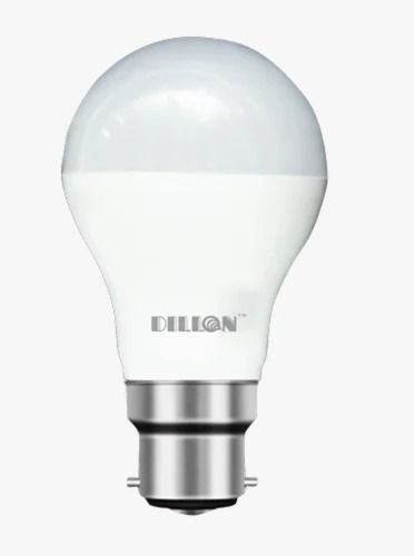 9 Watts 220 Volts 50 Hertz Plain Dome Shaped Ac Led Bulb Body Material: Ceramic