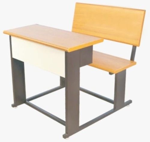900x930mm 23 Kilogram Recyclable Teak Wood School Desk and Bench Set