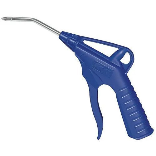 Air Blow Gun - Aluminium and Plastic, 21x12x8 cm Blue Color with 100 psi Air Consumption and 30 nm Maximum Torque